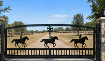 DT-160 Western drive-through gate